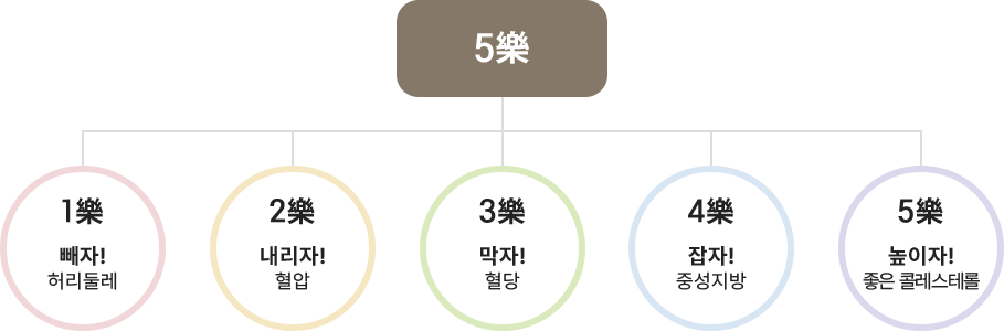 5가지 건강체크