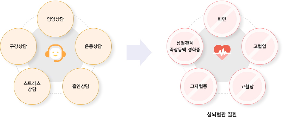 5가지 건강상담